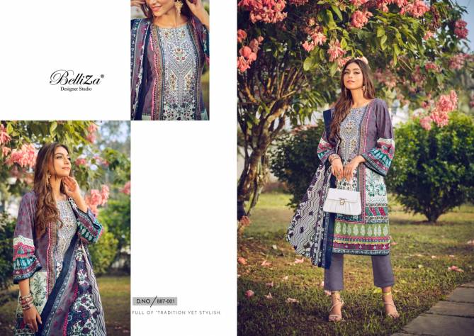 Naira Vol 38 By Belliza Printed Cotton Dress Material Wholesale Clothing Suppliers In India